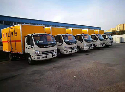 郧阳爆破器材运输车